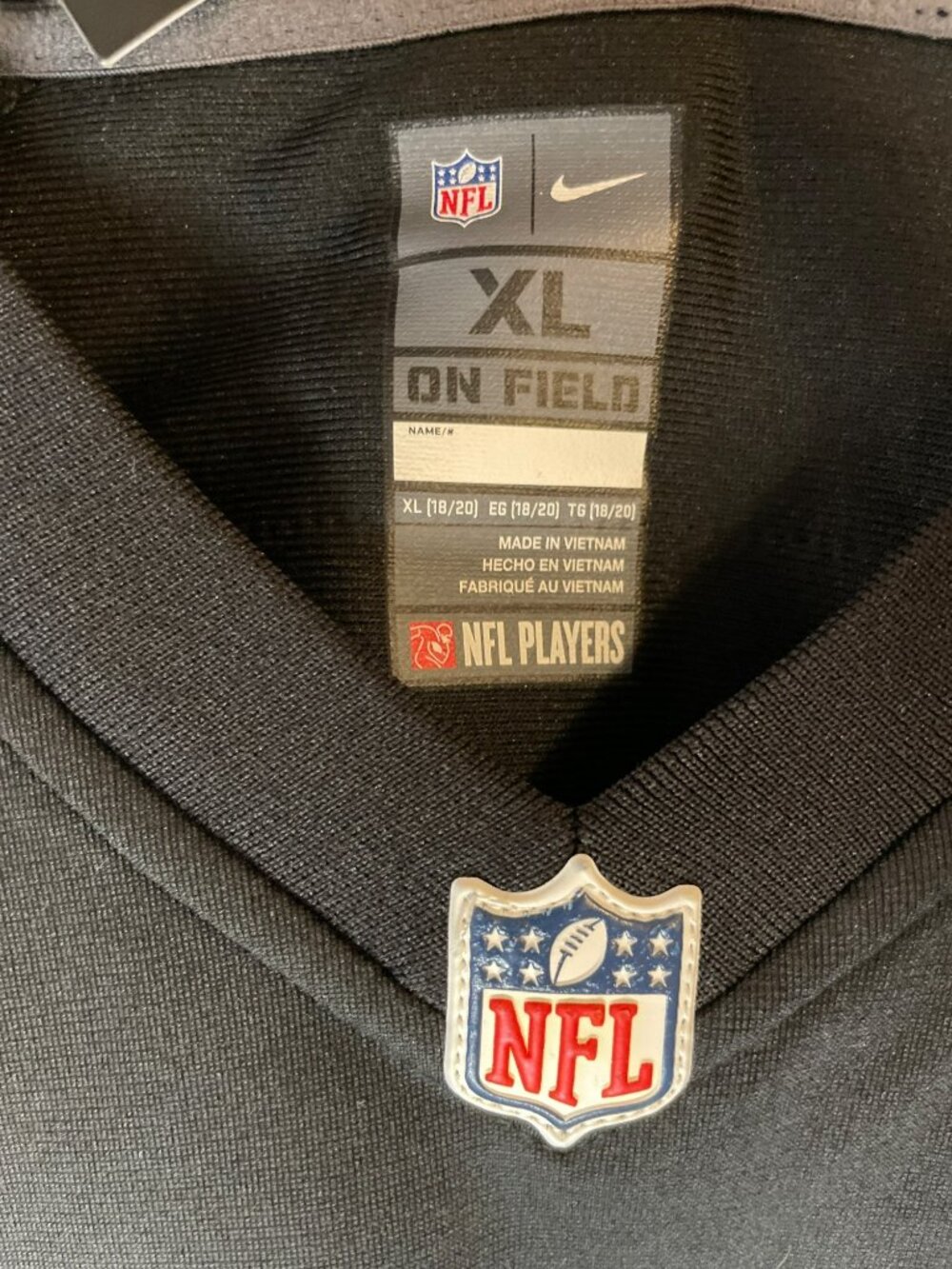 Nike NFL Pittsburgh Steelers JuJu Smith-Schuster #19 Jersey XL Black Yellow XL - Picture 8 of 10